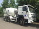 White Sinotruk Howo7 8M3 10M3 Concrete Mixer Truck With ARK Pto And Pump