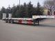 13000M 3 Alxes Lowbed Heavy Duty Semi Trailers 50-60T 12 Tires With 2 Legs