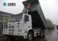White 6x4 Mining King Heavy Duty Dump Truck 70T Payload Special Design