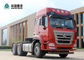 6X4 10 Wheels Prime Mover Truck SINOTRUK HOHAN 371HP With Double Sleepers